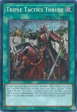 Yugioh! Triple Tactics Thrust - RA03-EN072 - Secret Rare - 1st Edition Near Mint - Image 1