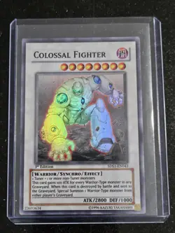 Yu-Gi-Oh! Colossal Fighter #5DS1-EN043 1st Edition - Image 1