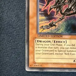 Yu-Gi-Oh! Red-Eyes Wyvern ANPR-ENSE2 Vintage Yugioh - Image 5