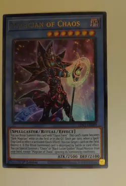 Yugioh LDS3-EN089 Magician Of Chaos STANDARD Ultra Rare 1ST EDITION NM - Image 2