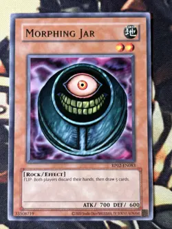 Yugioh: Morphing Jar - RP02-EN083 - Rare - Unlimited 2020 Reprint - NM - Image 1