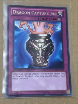 Yu-Gi-Oh! TCG Dragon Capture Jar LCYW-EN117 Rare 1st Edition NM - Image 1