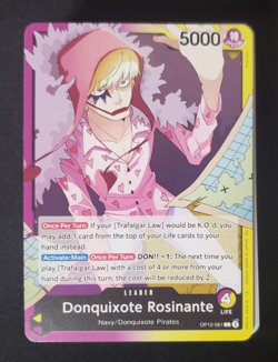 One Piece TCG Purple/Yellow Rosinante Complete Custom Deck/Core - OP14 - Image 1