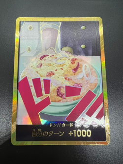 Don!! Card Gold Frame Charlotte Pudding Sanji One Piece JAPAN - Image 3