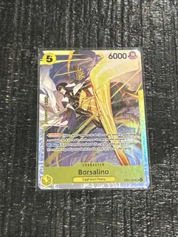 One Piece Borsalino EB04-058 SR Adventure On Kami’s Island OP15-EB04 NM In Hand - Image 1