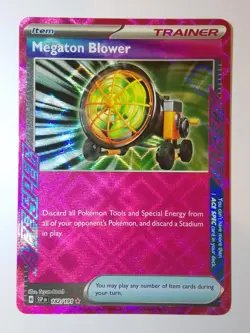 Megaton Blower 182 Surging Sparks Pokemon card - Image 1