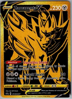 Zamazenta V SWSH077 SWSH: Sword & Shield Promo Cards - Pokemon Card - NM - Image 1