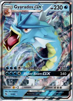 Gyarados GX 16/68 Hidden Fates - Pokemon Card - NM - Image 1