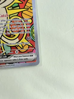 Meowth ex 121/088 ENGLISH Special Illustration Rare - Perfect Order SIR Pokemon - Image 4