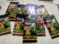 Magic The Gathering: Teenage Mutant Ninja Turtles Play Booster Pack x10 - Image 1