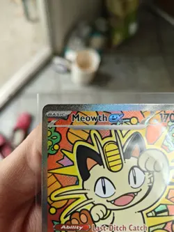 Pokemon Meowth ex Perfect Order 121/088 Special Illustration Rare SIR Pack Fresh - Image 3