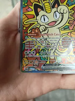 Pokemon Meowth ex Perfect Order 121/088 Special Illustration Rare SIR Pack Fresh - Image 5