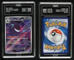 Triple Rare - Gengar Chinese Pokemon Scarlet & Violet Volume 3 (CBB3 C) TAG 10 - Image 3