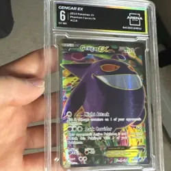Pokemon Gengar EX Full Art Ultra Rare Holo 114/119 XY Phantom Forces Arena Club - Image 4