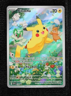 Pikachu (Paldea Adventure Chest) Holo Pokemon Scarlet & Violet Black Star Promo - Image 1