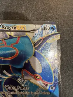 Kyogre EX (148 Full Art) 148/160 Primal Clash XY Holo Pokemon Card TCG - Image 2
