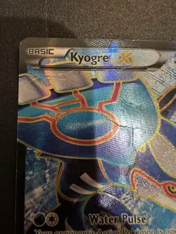 Kyogre EX (148 Full Art) 148/160 Primal Clash XY Holo Pokemon Card TCG - Image 4
