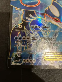 Kyogre EX (148 Full Art) 148/160 Primal Clash XY Holo Pokemon Card TCG - Image 5