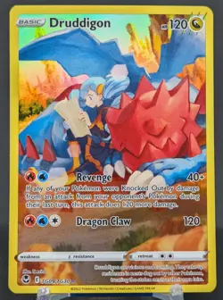 Pokemon Druddigon #TG09/TG30 English Silver Tempest Trainer Gallery - Image 1