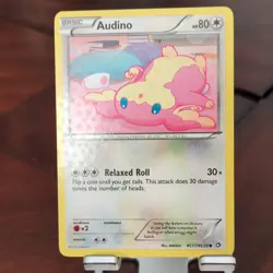 Pokemon Audino Legendary Treasures Holo RC17/RC25 HP80 2013 English - Image 1
