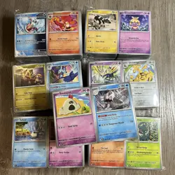 Pokemon Surging Sparks Bulk Lot +2000 10 lbs Commons, U/C (No Holo/Train/Energy) - Image 3