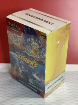 Pokemon TCG Scarlet Violet Surging Sparks Booster Bundle 6 Booster Packs Sealed - Image 2