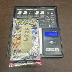 HEAVY DEMIGOD PACKU ~22.90g Prismatic Evolutions Pokemon TCG Booster (SEALED) - Image 1