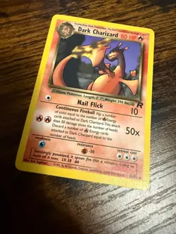 Pokemon Team Rocket Dark Charizard 2000 TCG 21/82 Non-Holo Rare - Near Mint - Image 1