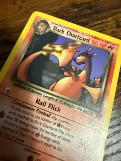 Pokemon Team Rocket Dark Charizard 2000 TCG 21/82 Non-Holo Rare - Near Mint - Image 3
