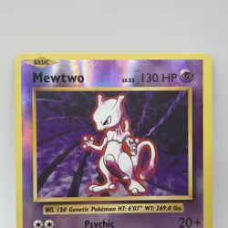 Pokemon TCG Mewtwo 51/108 Reverse Holo Rare Evolutions XY - Image 2
