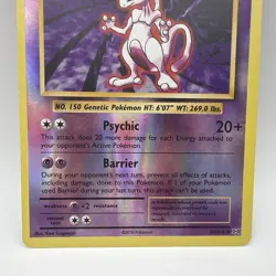 Pokemon TCG Mewtwo 51/108 Reverse Holo Rare Evolutions XY - Image 3