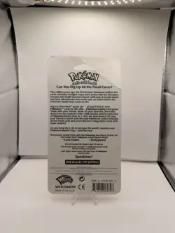 Pokemon Fossil Blister Pack Unlimited Lapras Artwork 1999 WOTC Factory Sealed* - Image 2