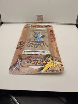 Pokemon Fossil Blister Pack Unlimited Lapras Artwork 1999 WOTC Factory Sealed* - Image 4