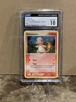Pokemon Charmander EX Fire Red & Leaf Green Holo Secret Rare #113 PSA 10 - Image 3