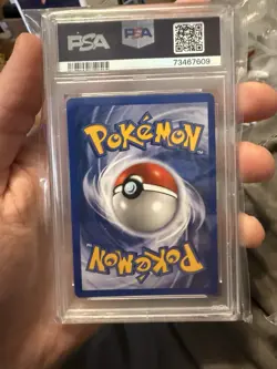 2000 Pokemon Base Set 2 Charizard Holo PSA 8 With Back Orb - Image 3