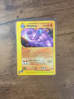 Pokemon TCG Nidoking Regular Rare Aquapolis 24/147 Ungraded NM - Image 1