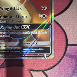 Pokemon Charizard GX SM60 SM Promo Full Art Holo GX 250 HP Crimson Storm - Image 4