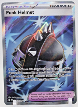 Punk Helmet - 121/094 ME02: Phantasmal Flames Pokemon NM Holo - Image 1