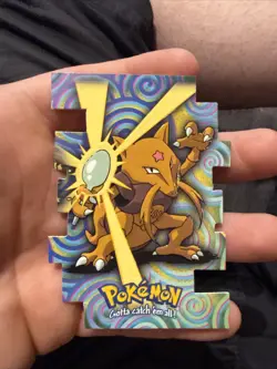 2000 Topps Pokemon TV Animation Edition #EV8 Kadabra Die Cut #64 Nm Vintage - Image 1