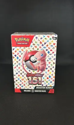 Pokemon TCG Scarlet and Violet 151 Booster Bundle Sealed Box, 6-Pack 820650853210 - Image 1