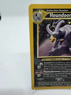 Houndoom 4/75 Neo Discovery 2001 Rare Holo Pokemon TCG Shin-ichi Yoshida NM/LP - Image 3