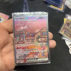 Mew ex SVP 053 Pokemon TCG Scarlet Violet 151 Black Star Promo Full Art SEALED - Image 3