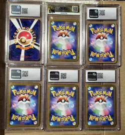 Pokemon Graded Japanese Card Lot 6 Cards - Charizard, Magearna, Quaxly, Trevenan - Image 2