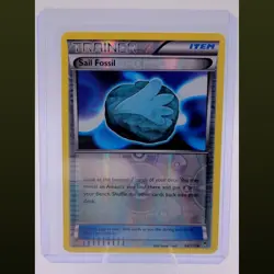 2014 POKEMON XY FURIOUS FISTS SAIL FOSSIL 98/111 REVERSE HOLO UNCOMMON NM - Image 1