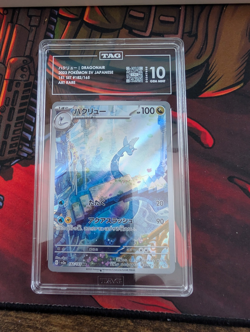 TAG GEM MINT 10 - Dragonair 182/165 Sv2a: Pokemon Card 151 Holo (Japanese) - Image 1