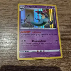 Pokemon Dragapult 091/192 Rebel Clash Holo Rare - Image 1