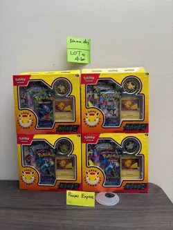 - LOT OF 4 - Pokemon TCG Day 2026 Collection Box Pikachu Promo Card - NEW SEALED - Image 1