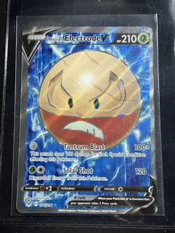Pokemon TCG Hisuian Electrode V Sword & Shield - Lost Origin 172/196 Holo Ultra - Image 1