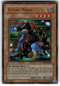 Strike Ninja Ultra Rare Invasion of Chaos IOC-007 NM - Image 1