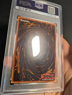 Yugioh Dark Hole LOB-052 1st Edition Super Rare Glossy PSA 10 Gem Mint! - Image 4
